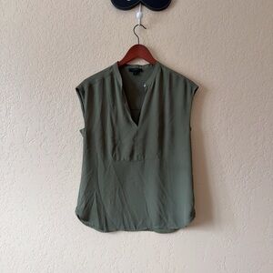 J Crew Olive Green Women's Top
